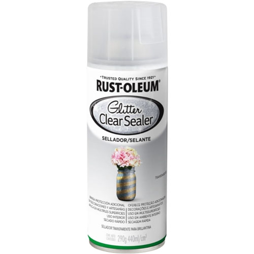 Sellador de Glitter en Aerosol Rust-Oleum Transparente