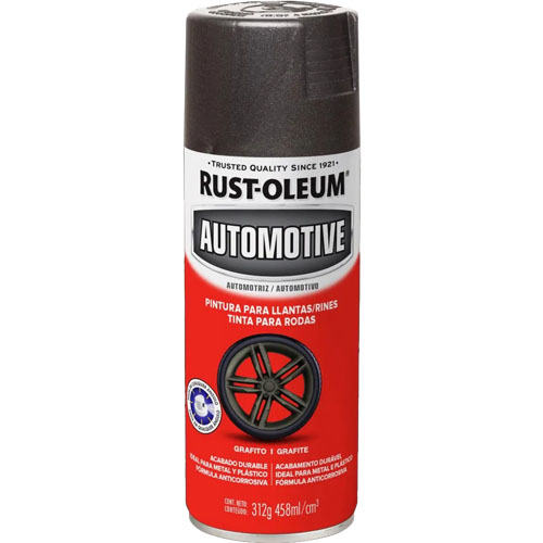 Pintura en Aerosol Rust-Oleum para Llantas Grafito Satin