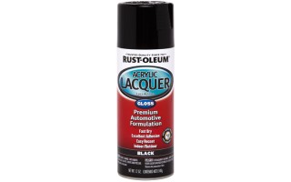 Laca en Aerosol Rust-Oleum 253365 Acrílico Negro Laca en Aerosol Rust-Oleum 253365 Acrílico Negro