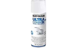 Pintura en Aerosol Rust-Oleum Ultra Cover 2X Blanco Brillante Pintura en Aerosol Rust-Oleum Ultra Cover 2X Blanco Brillante