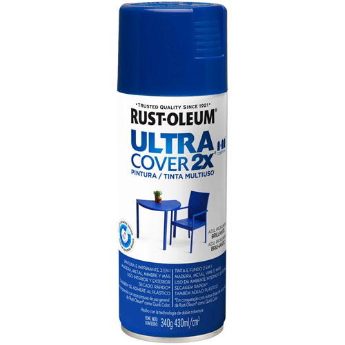 Pintura en Aerosol Rust-Oleum Ultra Cover 2X Azul Brillante