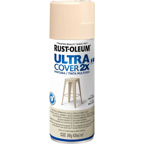 Pintura en Aerosol Rust-Oleum Ultra Cover 2X Marfil