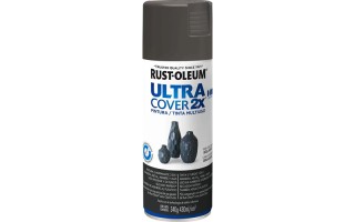 Pintura en Aerosol Rust-Oleum Ultra Cover 2X Gris Oscuro Pintura en Aerosol Rust-Oleum Ultra Cover 2X Gris Oscuro