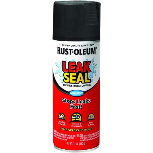 Sellador de Caucho en Aerosol Rust-Oleum 265494 Negro