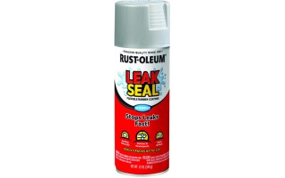 Sellador de Caucho en Aerosol Rust-Oleum LeakSeal Aluminio Sellador de Caucho en Aerosol Rust-Oleum LeakSeal Aluminio