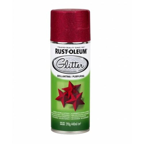 Glitter en Aerosol Rust-Oleum Specialty 274921 Rojo
