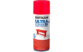 Pintura en Aerosol Rust-Oleum Ultra Cover 2X Rojo Satin Pintura en Aerosol Rust-Oleum Ultra Cover 2X Rojo Satin