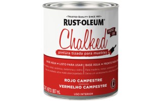 Pintura Rust-Oleum Chalked Tiza Rojo 887ml Pintura Rust-Oleum Chalked Tiza Rojo 887ml