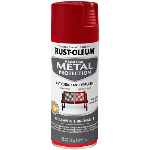 Anticorrosivo en Aerosol Rust-Oleum Metal Protection Rojo