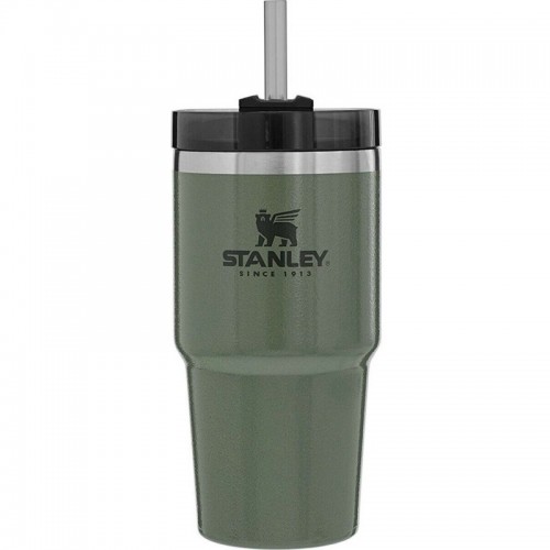 Vaso Térmico con Pajita Stanley Adventure 591ml Verde