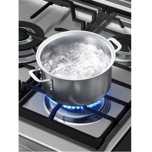 Cocina a Gas Samsung NX52A5412CS 6 Hornallas Plateado