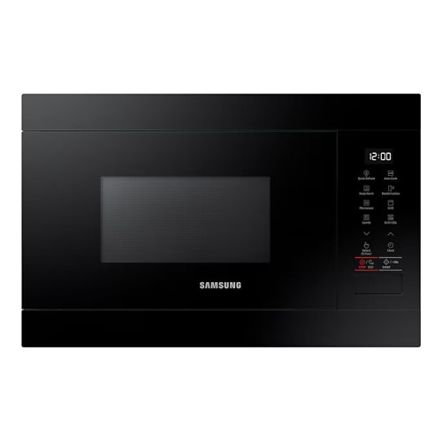 Microondas Empotrable Samsung con Grill 22L 1300W Negro