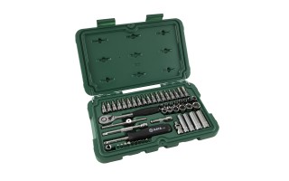 Llaves Tubo y Puntas Sata 09002 enc.1/4" 52pzs Llaves Tubo y Puntas Sata 09002 enc.1/4" 52pzs