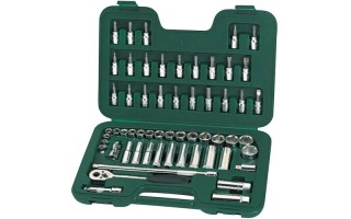 Llaves Tubo y Puntas Sata 09004 enc.3/8" 58pzs Llaves Tubo y Puntas Sata 09004 enc.3/8" 58pzs