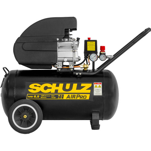 Compresor de Aire Schulz AirPro 50L 120psi 1500W 2Hp