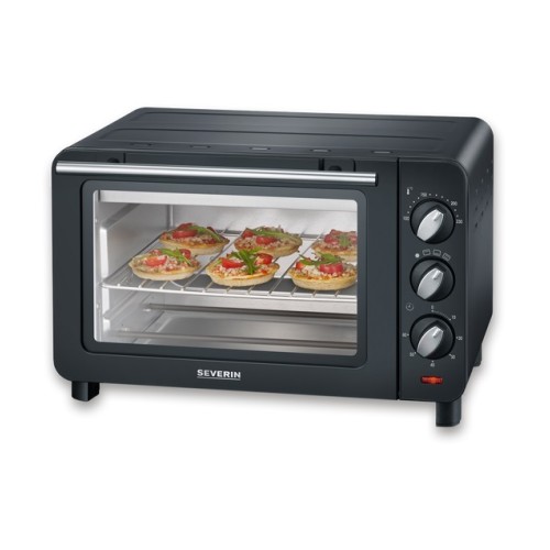 Horno Eléctrico Severin TO 2042 14L 1200W Negro