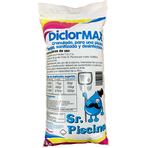 Cloro Granulado HGO Sr.Piscina 13905 Eco Bolsa 1kg