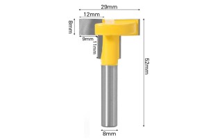 Fresa de Ranura en T 31873 5/16'' 29mm Fresa de Ranura en T 31873 5/16'' 29mm