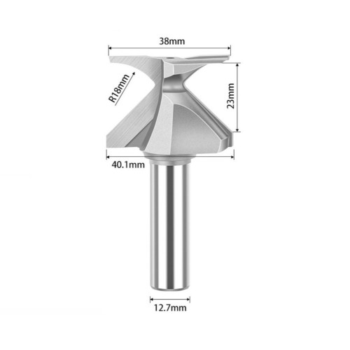 Fresa para Doblar MDF 33068 1/2'' 38-40mm