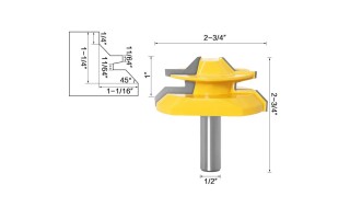 Fresa para Encastre 99269 1/2'' 70mm Fresa para Encastre 99269 1/2'' 70mm