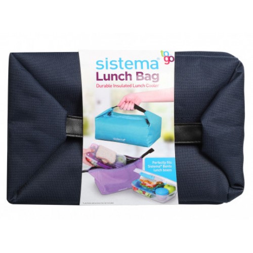 Bolso Termico Sistema To Go 29x19x12cm Azul Marino