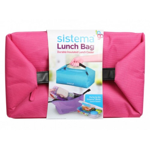 Bolso Termico Sistema To Go 29x19x12cm Rosado