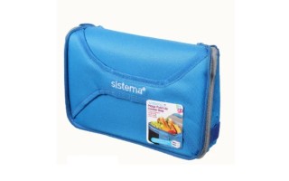 Bolso Termico Sistema To Go 28x18x18cm Azul Bolso Termico Sistema To Go 28x18x18cm Azul