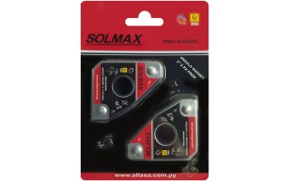 Escuadras Magnéticas Multiángulo Solmax WM4 15kg x2u Escuadras Magnéticas Multiángulo Solmax WM4 15kg x2u