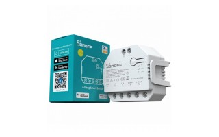Interruptor Inteligente WiFi Sonoff DUALR3 15A Interruptor Inteligente WiFi Sonoff DUALR3 15A