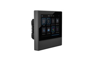 Interruptor Inteligente WiFi Sonoff NSPANEL 2 Botones Negro Interruptor Inteligente WiFi Sonoff NSPANEL 2 Botones Negro