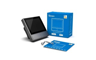 Interruptor Inteligente WiFi Sonoff NSPANEL 2 Botones Negro Interruptor Inteligente WiFi Sonoff NSPANEL 2 Botones Negro