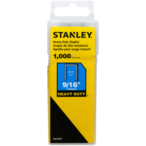 Grapas Stanley TRA709T Trabajo Pesado 14mm (9/16") 1000u