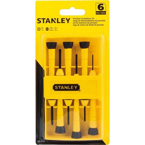 Destornilladores de Precisión Stanley 66-052 6pzs