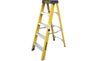 Escalera Tijera Stanley XLD Fibra de Vidrio 4pel. 1,18m