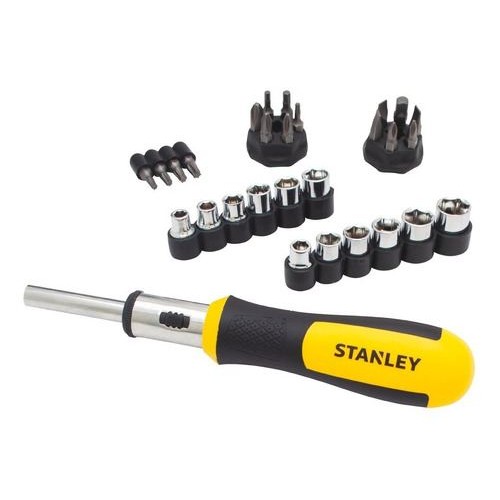 Destornillador Cricket y Puntas Stanley STHT54925 29pzs