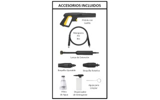 Hidrolavadora Stanley SW21 360L/h 145bar 2100W