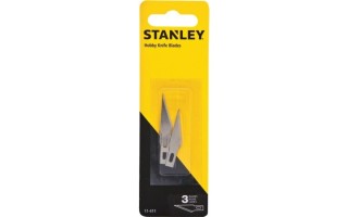 Repuesto para Cutter de Precisión Stanley 11-411 N°11 3pzs Repuesto para Cutter de Precisión Stanley 11-411 N°11 3pzs