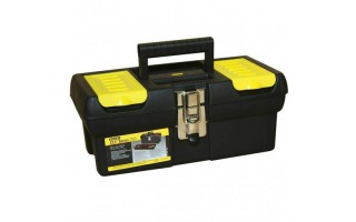 Caja de Herramientas Stanley 12,5" Gancho Metalico c/ Bandeja Gavetero Caja de Herramientas Stanley 12,5" Gancho Metalico c/ Bandeja Gavetero