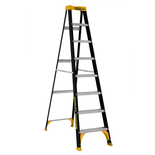 Escalera Tijera Stanley SXL3112 Fibra Vidrio 8pel. 2,4m