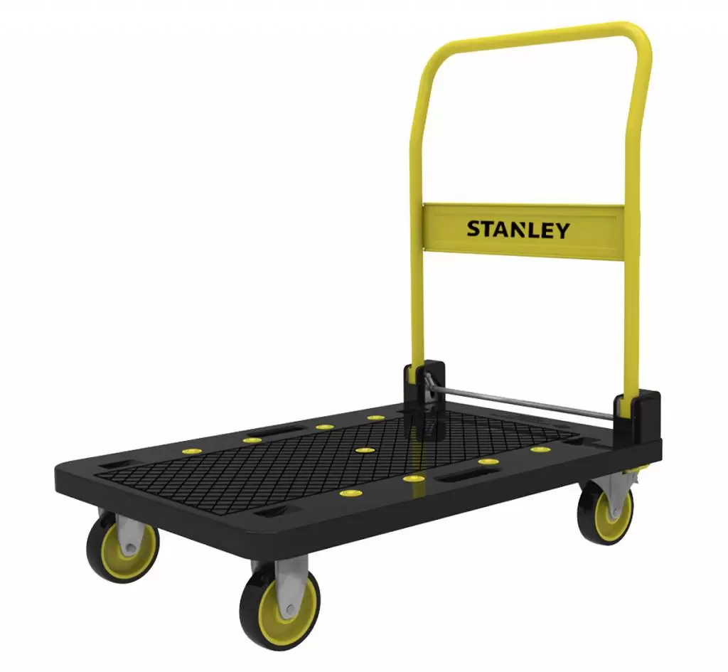 Stanley Carretilla + Carro plegable transporte con ruedas. Plataforma –