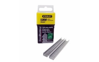 Grapas Stanley TRA205T Uso Ligero 8mm (5/16") 1000u Grapas Stanley TRA205T Uso Ligero 8mm (5/16") 1000u