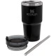 Vaso Termico con Pajita Stanley Adventure 591ml Negro