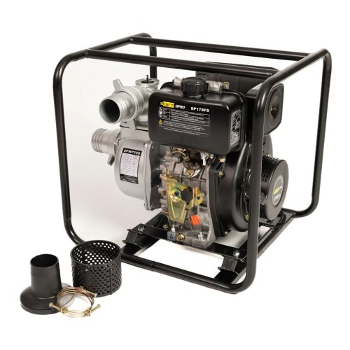 Motobomba a Combustión Stark Pro SPWP 3'' 5,5HP Diesel