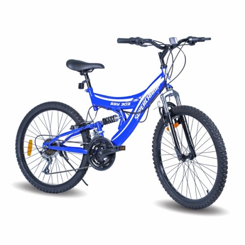 Bicicleta Super Champ 20 SY303 Doble Susp. Azul