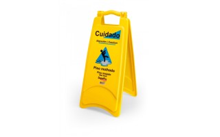 Señalización SuperPro Bettanin 9248 Cuidado Piso Mojado Señalización SuperPro Bettanin 9248 Cuidado Piso Mojado