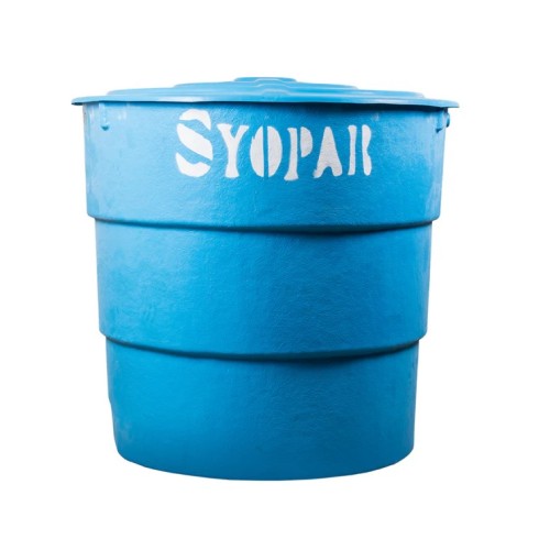Tanque de Agua Syopar Fibra de Vidrio con Tapa 1000L Tanque de Agua Syopar Fibra de Vidrio con Tapa 1000L