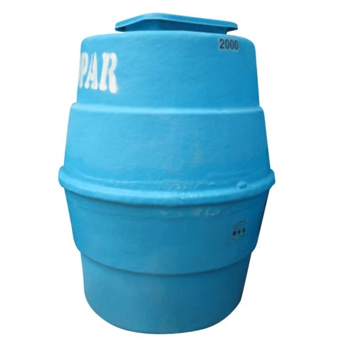 Tanque de Agua Tipo Barril Syopar Fibra de Vidrio 2000L Tanque de Agua Tipo Barril Syopar Fibra de Vidrio 2000L