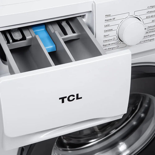 Lavarropas TCL P610FLW 10kg Carga Frontal