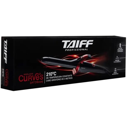 Ondulador de Pelo Taiff Curves 19mm 210ºC