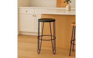 Silla de Bar Tenyale T-5068 Metal Negro